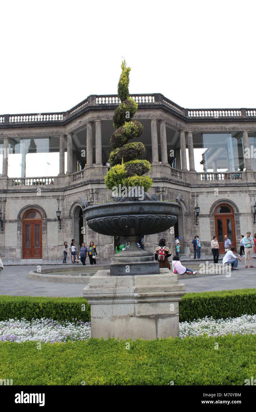 Castill de Chapultepec Banque D'Images
