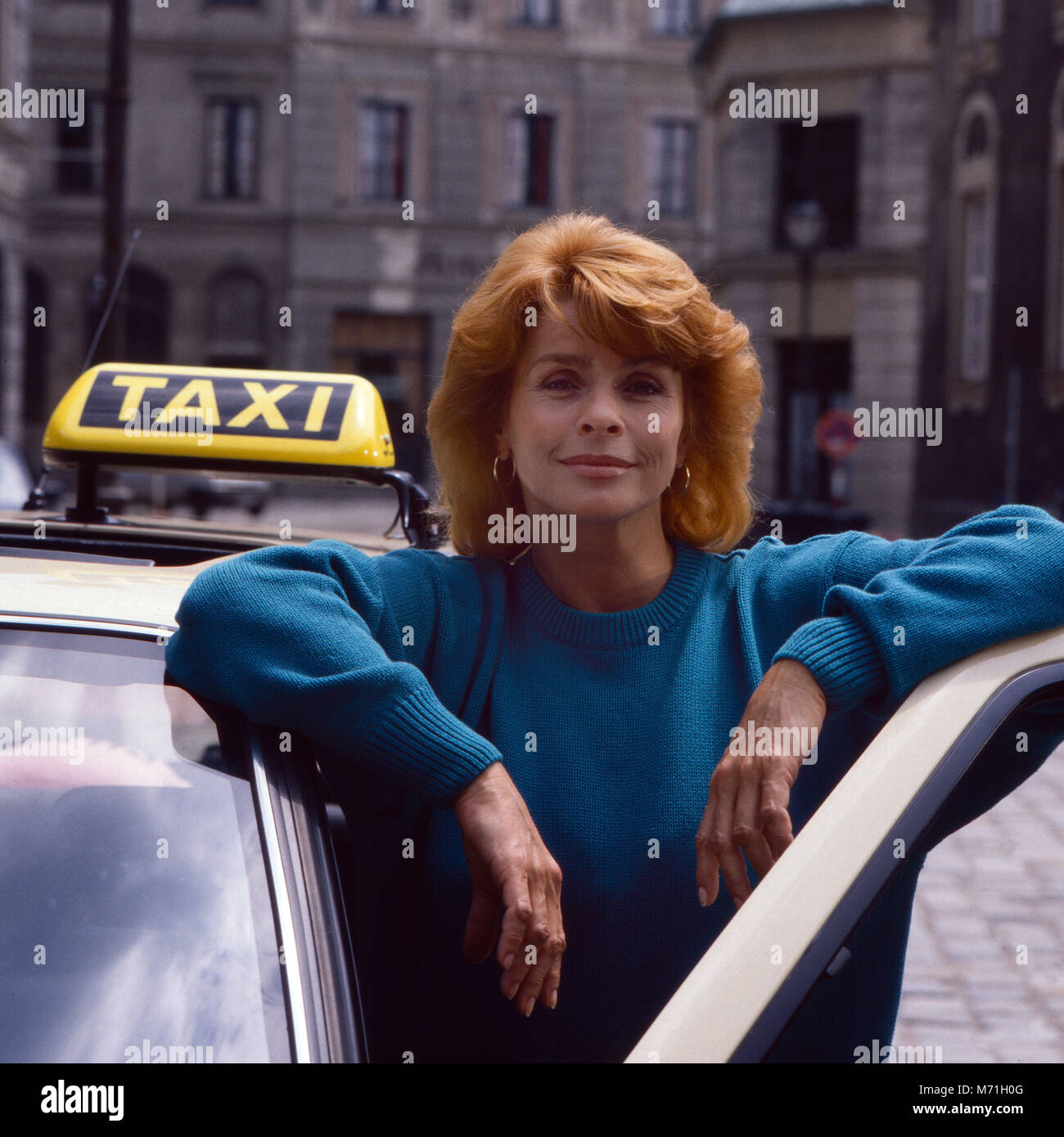 Die schnelle Gerdi, Fernsehserie, Deutschland, 1989 acteurs : Senta Berger Banque D'Images