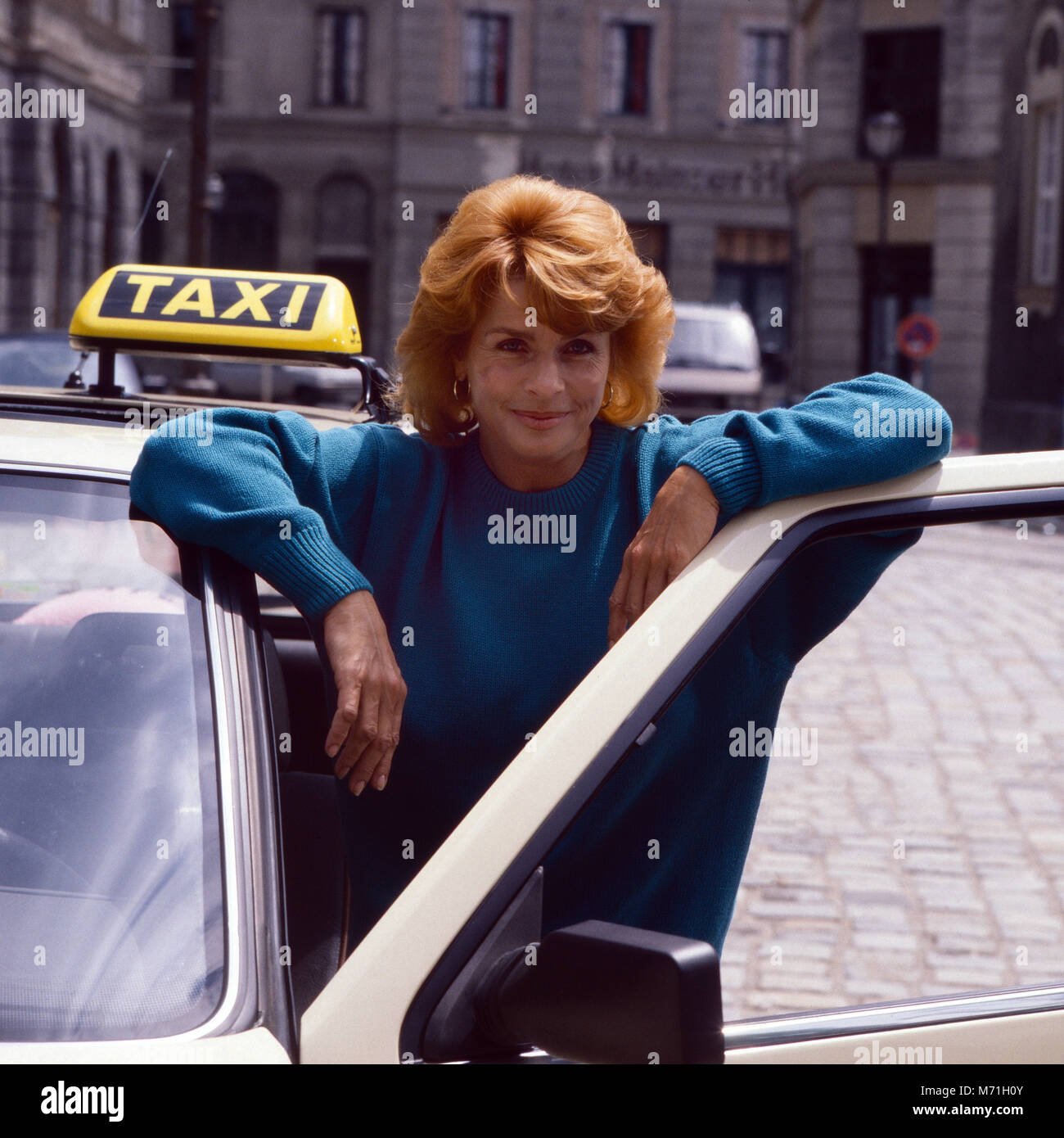 Die schnelle Gerdi, Fernsehserie, Deutschland, 1989 acteurs : Senta Berger Banque D'Images
