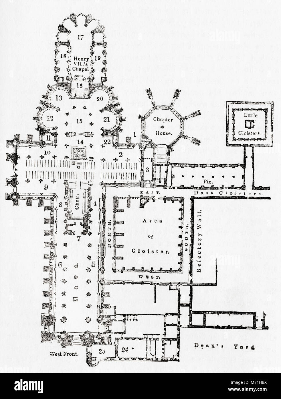 Plan De L abbaye De Westminster City Of Westminster London plan-de-l-abbaye-de-westminster-city-of-westminster-london