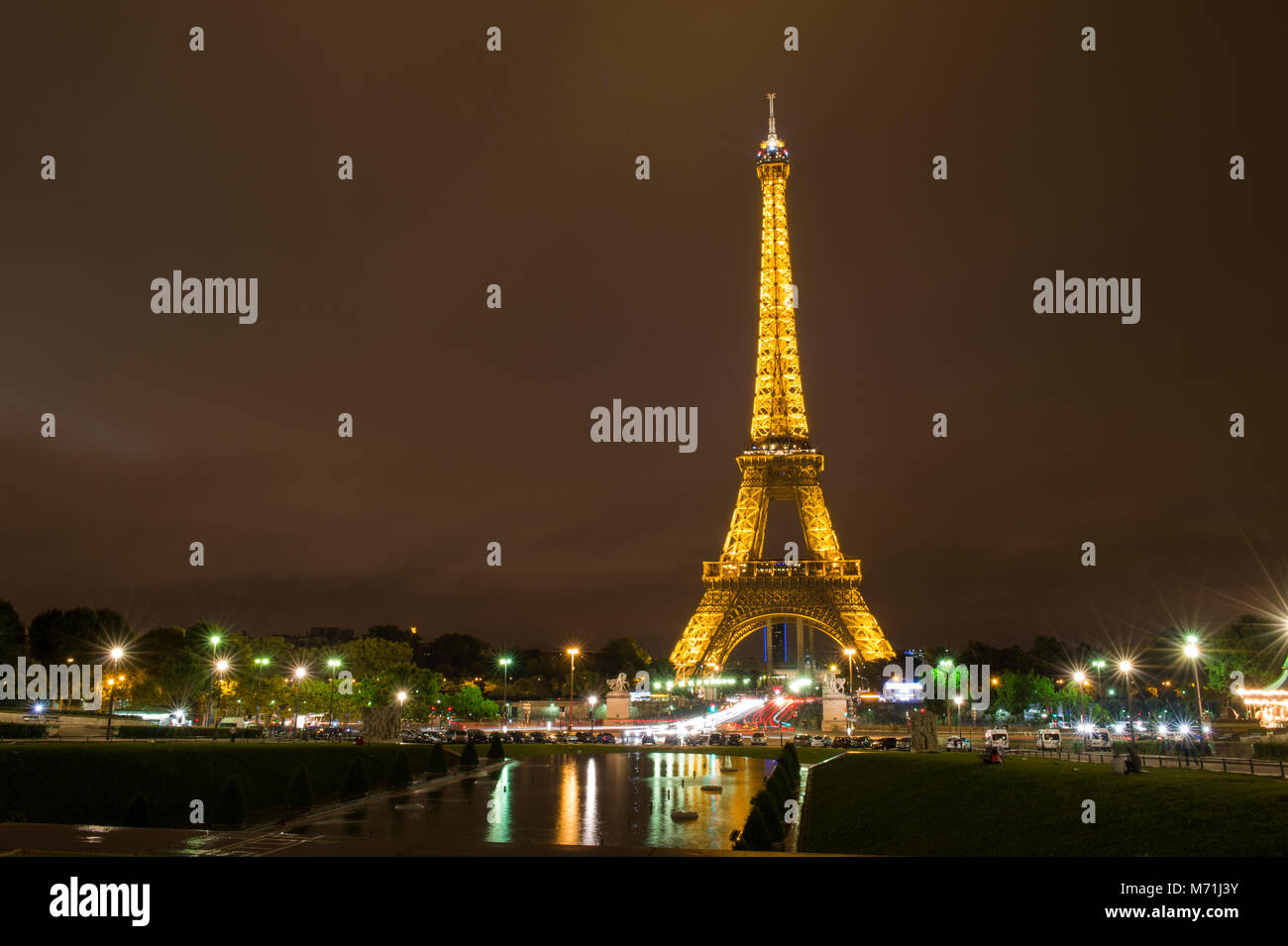 Tour Eiffel, Paris. La France. Banque D'Images