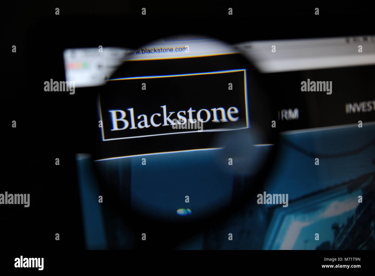 Le Groupe Blackstone Banque D'Images