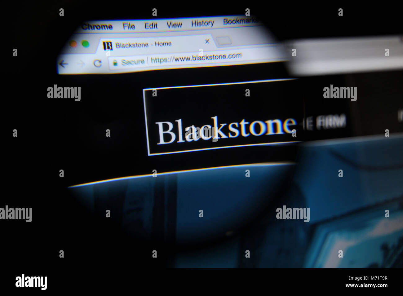 Le Groupe Blackstone Banque D'Images