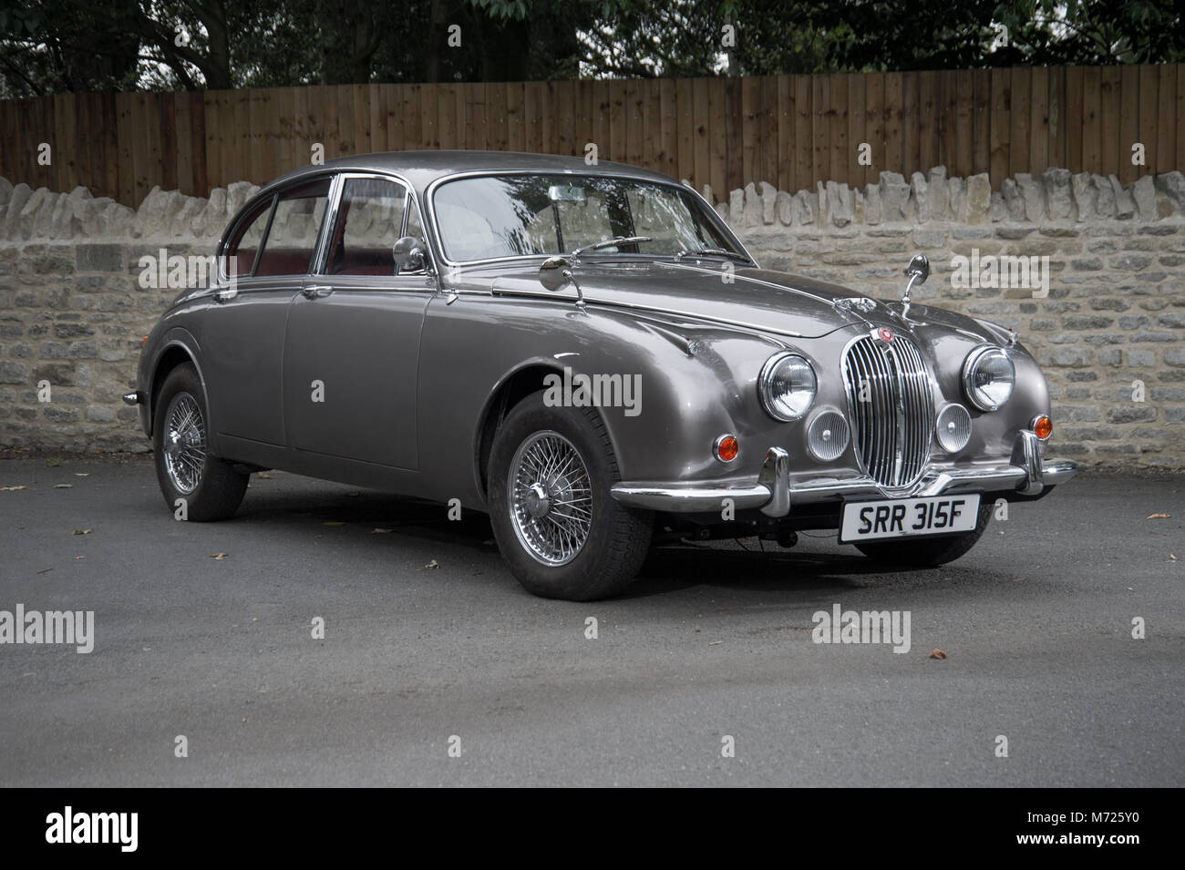 1968 Jaguar Mk2 berline sport britannique classique Banque D'Images