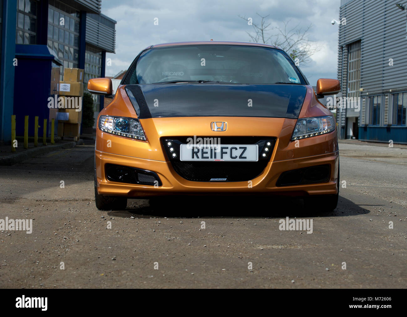 2011 Mugen Honda RCZ hybride de voiture de sport Banque D'Images