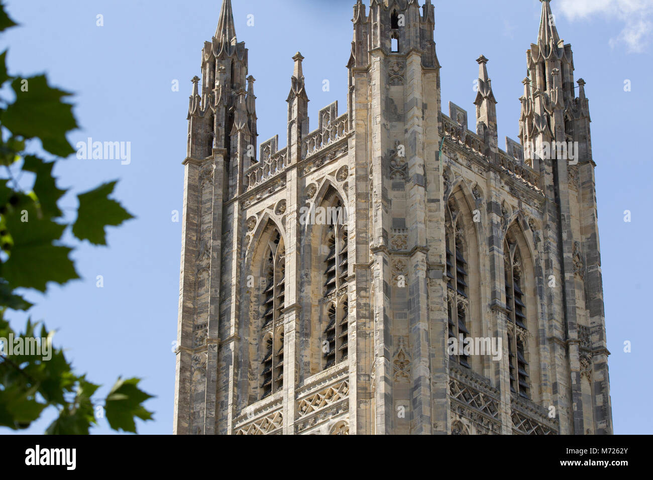 Harry Bell Tower à la Cathédrale de Canterbury Banque D'Images