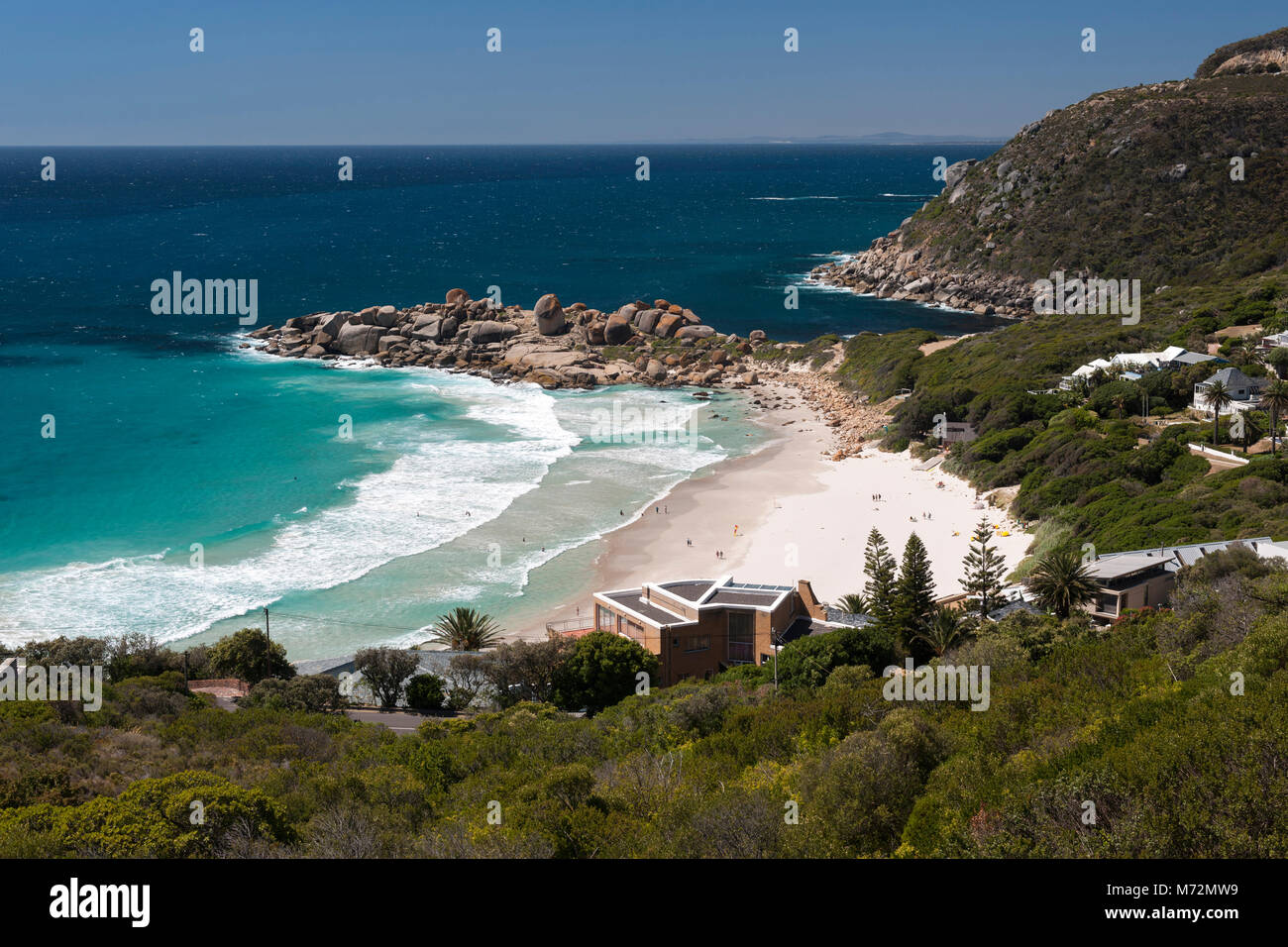 Llundudno Beach, Cape Town. Banque D'Images