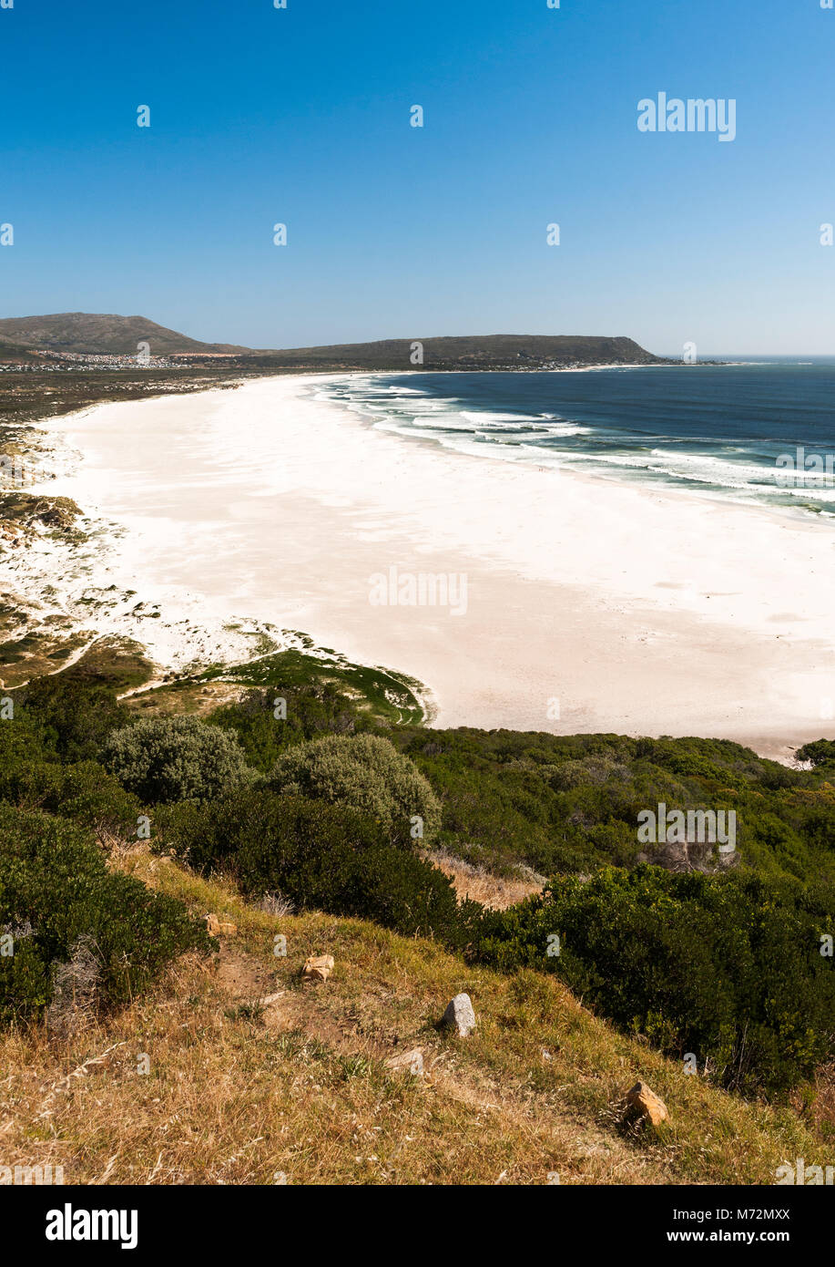 Long Beach Noordhoek à Cape Town. Banque D'Images