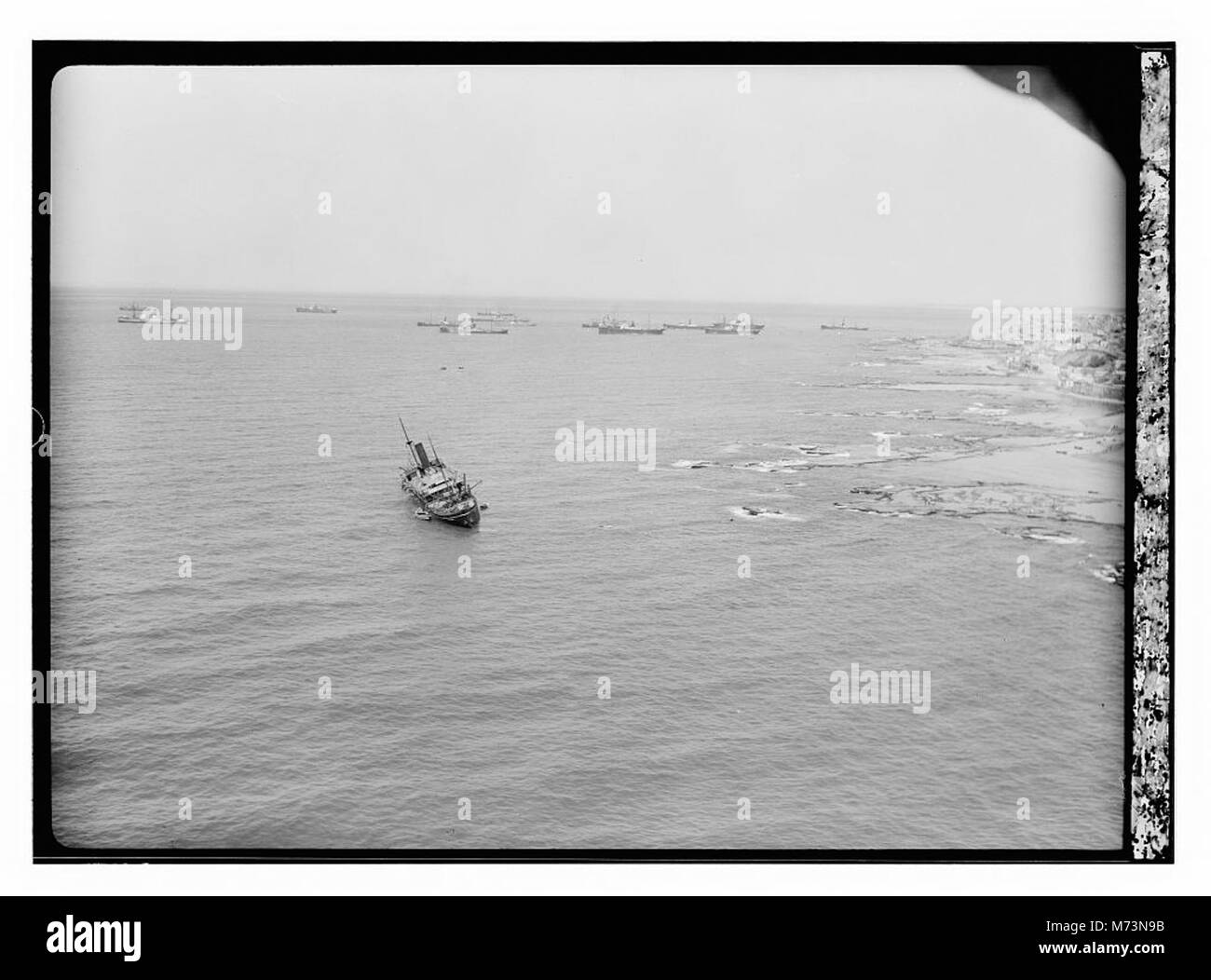 L'air vues de Tel Aviv LOC.13325 matpc Banque D'Images