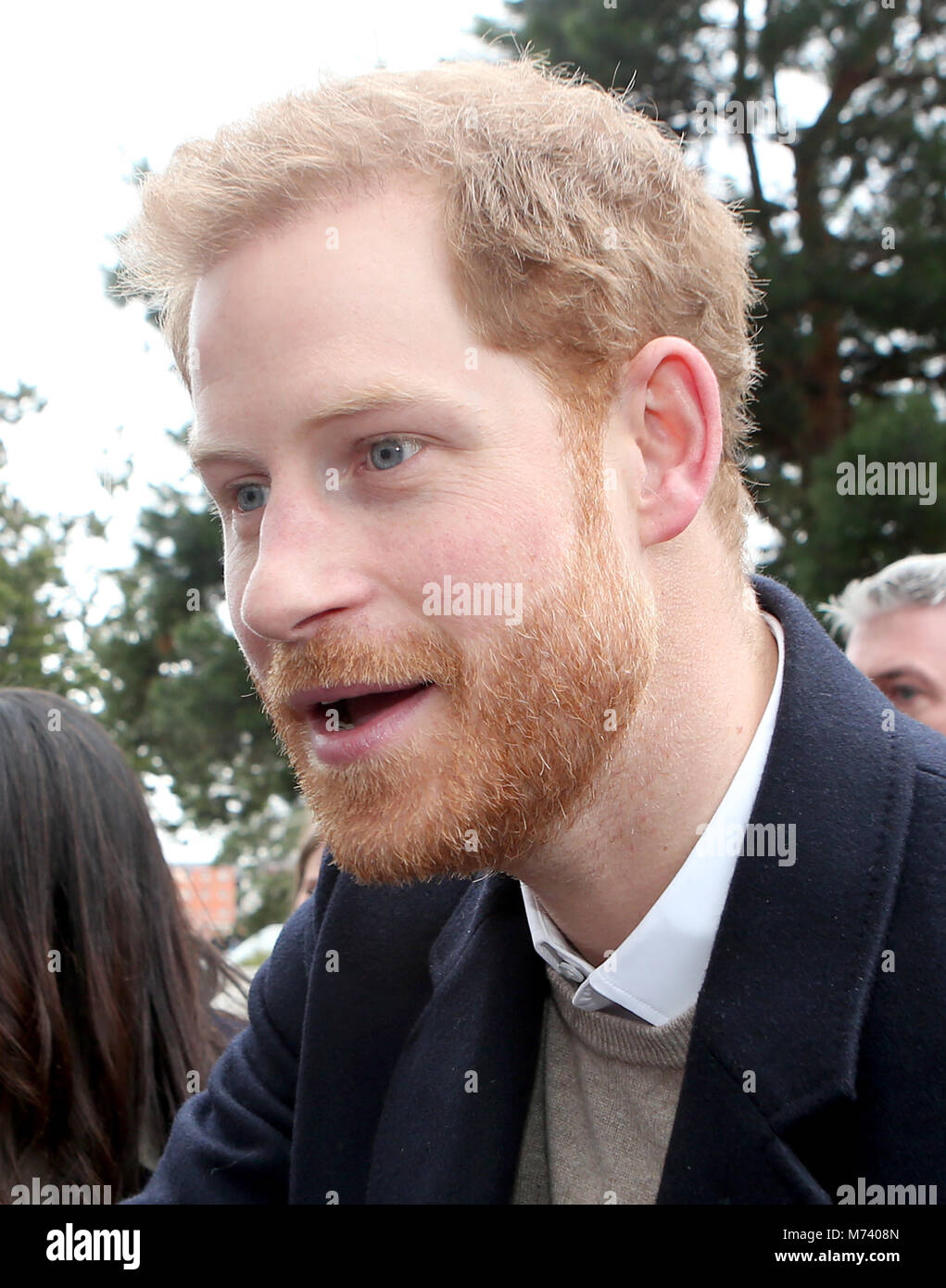 Prince Harry et Meghan Markle à Birmingham, Royaume-Uni. Banque D'Images