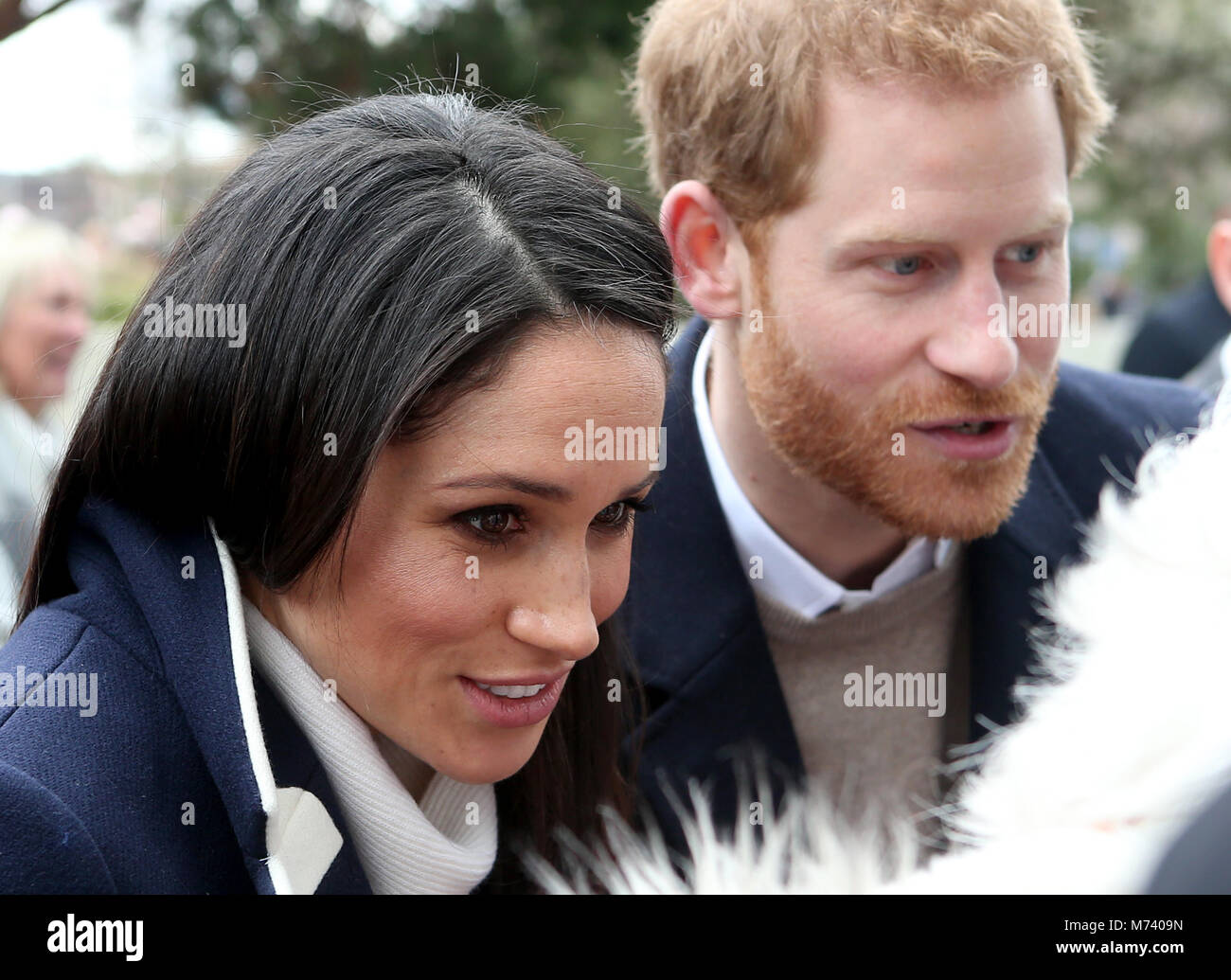 Prince Harry et Meghan Markle à Birmingham, Royaume-Uni. Banque D'Images