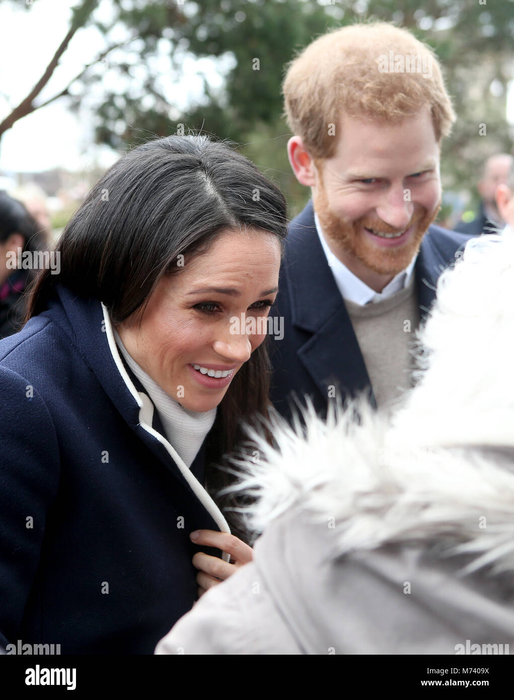 Prince Harry et Meghan Markle à Birmingham, Royaume-Uni. Banque D'Images