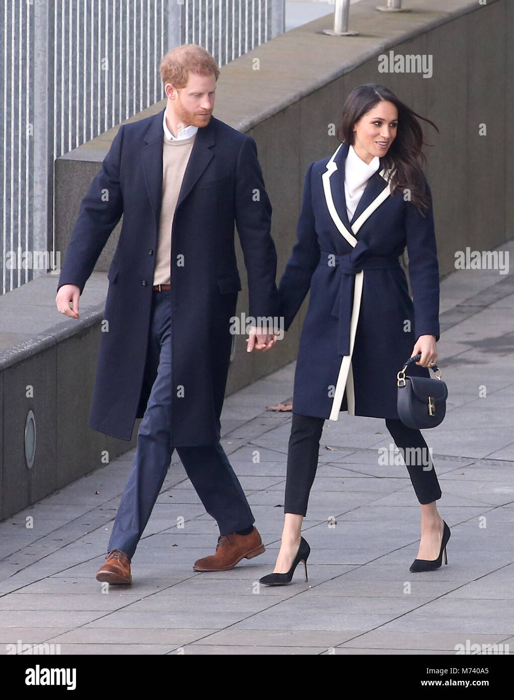 Prince Harry et Meghan Markle à Birmingham, Royaume-Uni. Banque D'Images