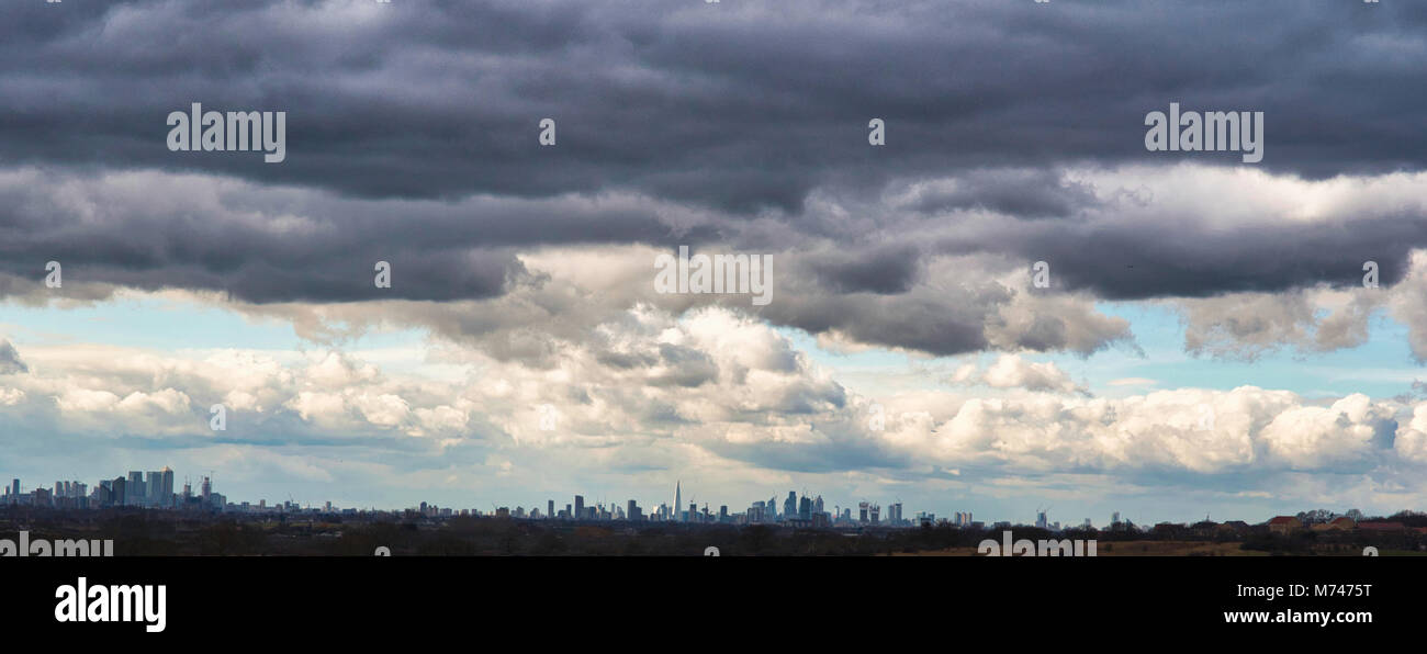 Paysage insolite Londres Banque D'Images