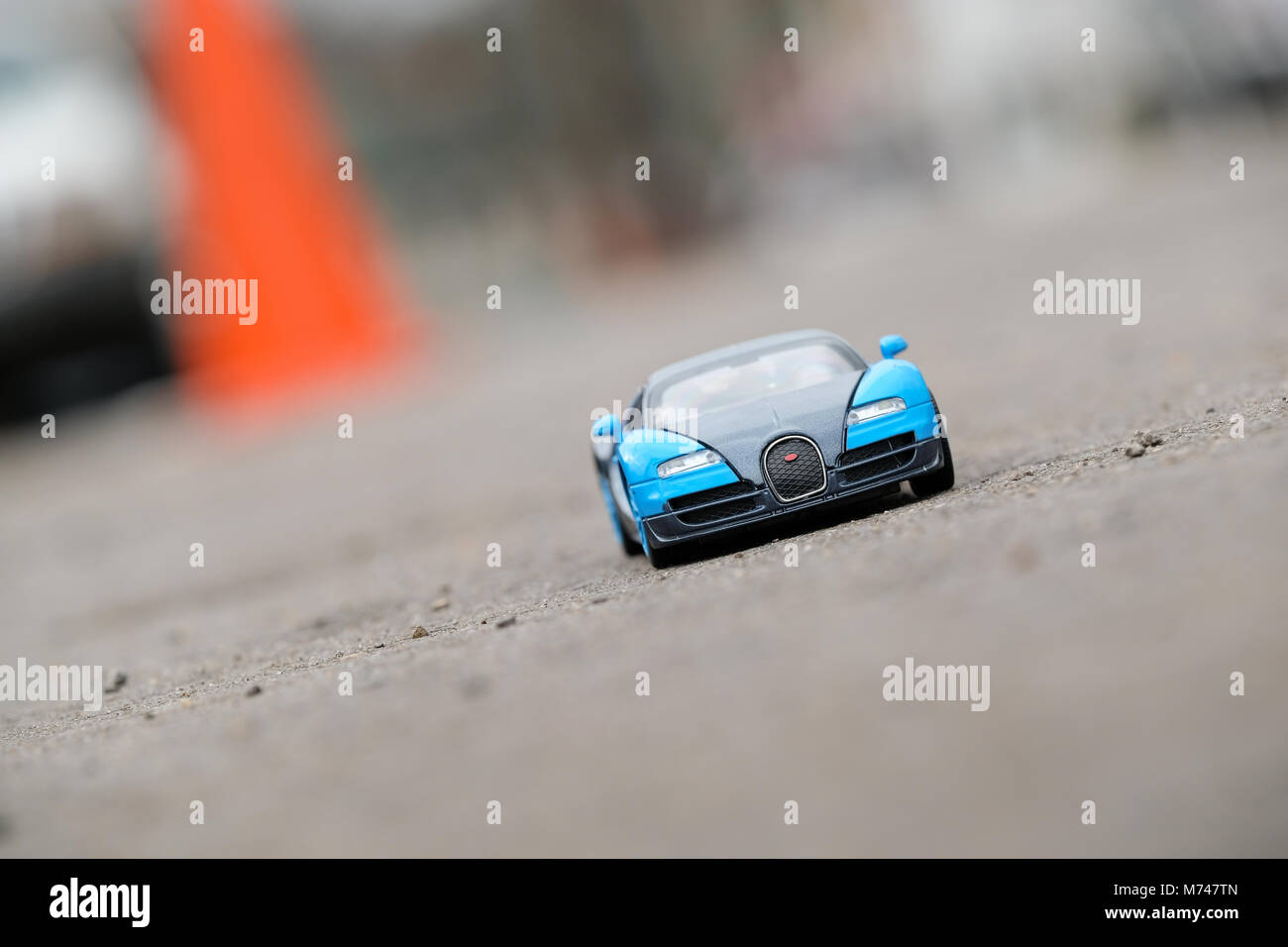 Bugatti veyron toy car Banque de photographies et d’images à haute
