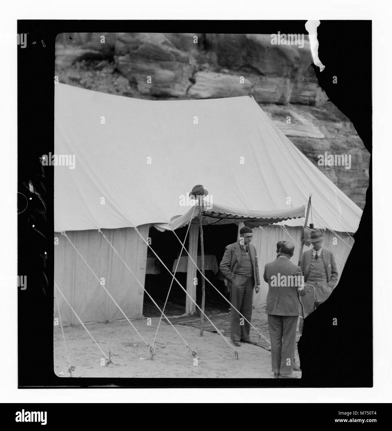 Une photographie de Pétra, une ancienne ville de Jordanie connue pour son architecture taillée dans la roche et son système de conduites d'eau, mettant en valeur les structures monumentales sculptées dans les falaises de grès rouge rose. Banque D'Images