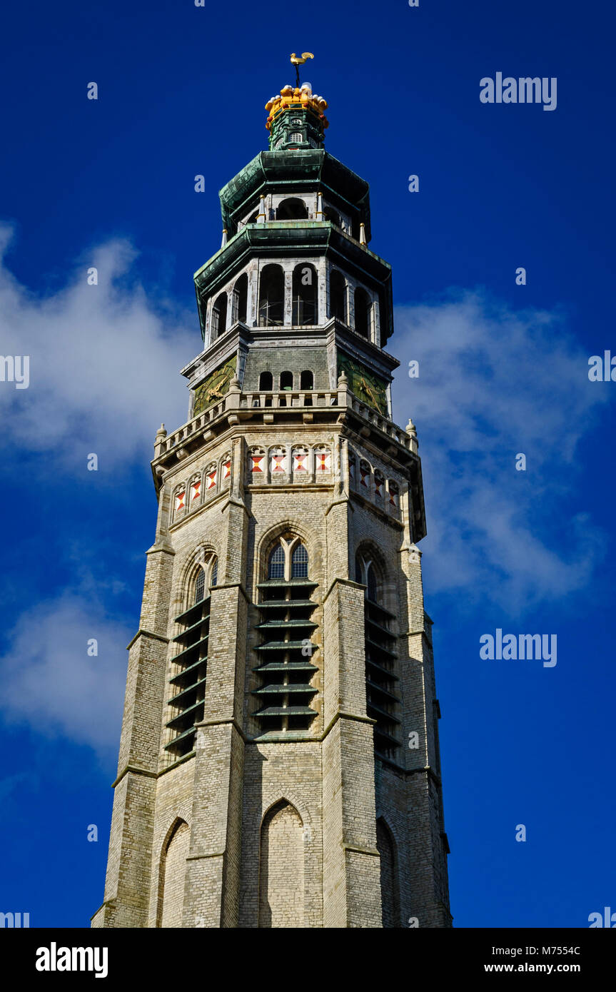 Lange Jan clocher, Middelburg, Pays-Bas Photo Stock - Alamy