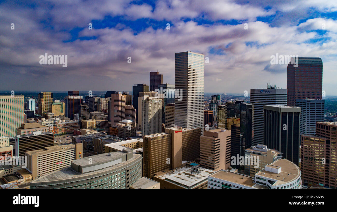 Le centre-ville de Denver, Colorado en 2017 Banque D'Images