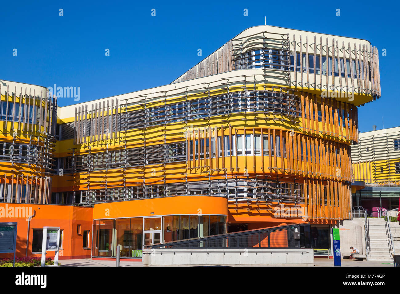 Vienna University of Economics and Business, Vienne, Autriche, Europe Banque D'Images