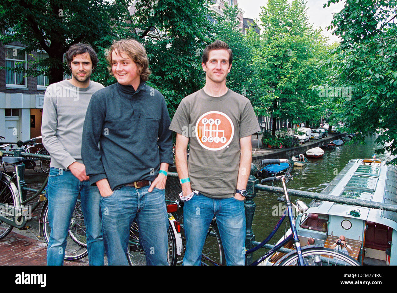 Groupe anglais Keane photographié à Amsterdam le 7 juillet 2004, Pays-Bas, Europe Banque D'Images