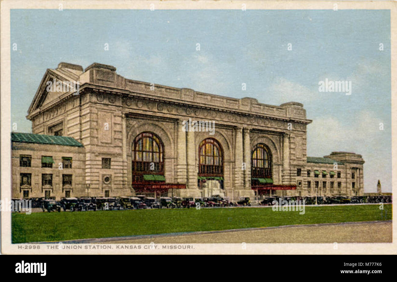 L'Union Station, Fred Harvey (NPAR) 19249 Banque D'Images