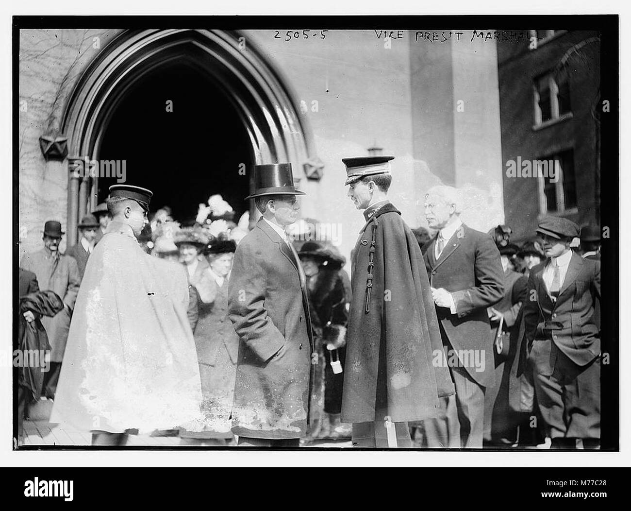 Un portrait de Thomas R. Marshall, le 28e vice-président des États-Unis sous le président Woodrow Wilson. Marshall a servi de 1913 à 1921 et était connu pour son humour et ses idées politiques. Banque D'Images Un portrait de Thomas R. Marshall, le 28e vice-président des États-Unis sous le président Woodrow Wilson. Marshall a servi de 1913 à 1921 et était connu pour son humour et ses idées politiques. Banque D'Images