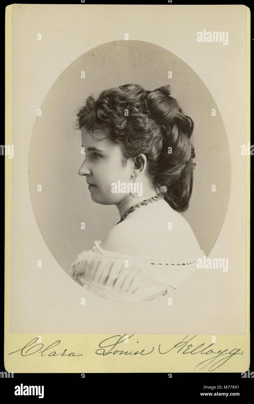 Clara Louise Kellogg (NEN 5595) Banque D'Images