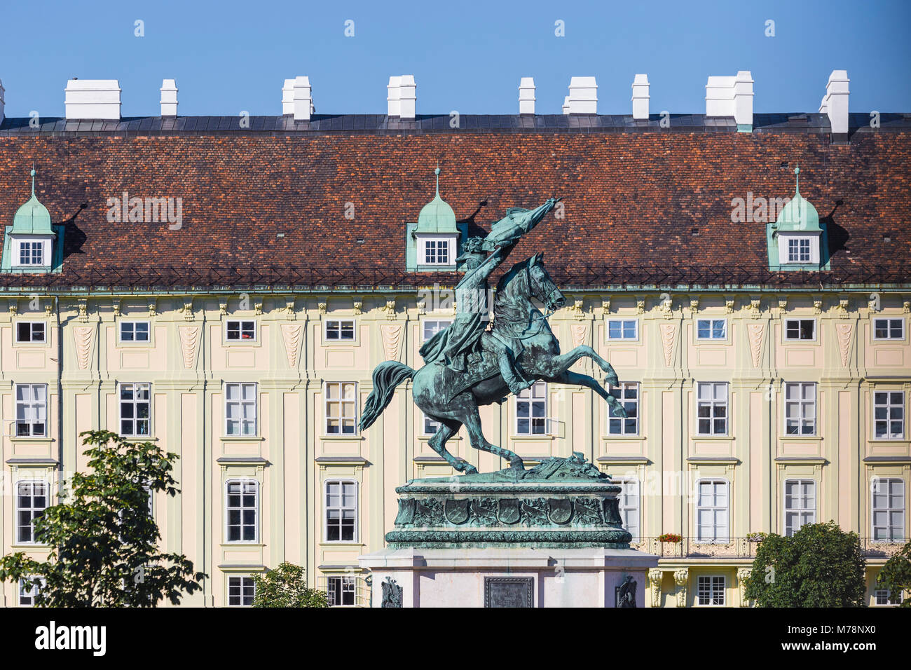 La Hofburg, Site du patrimoine mondial de l'UNESCO, Vienne, Autriche, Europe Banque D'Images