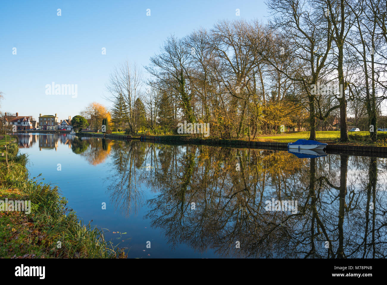 La Chaussée, village Godmanchester, Cambridgeshire, Angleterre, Royaume-Uni, Europe Banque D'Images