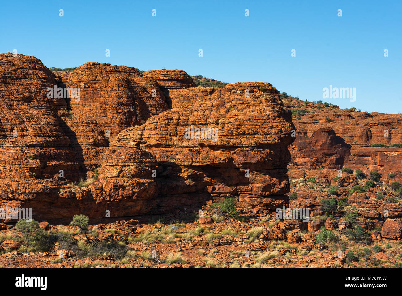 Les dômes de Watarrka (Kings Canyon), Territoire du Nord, Australie, Pacifique Banque D'Images