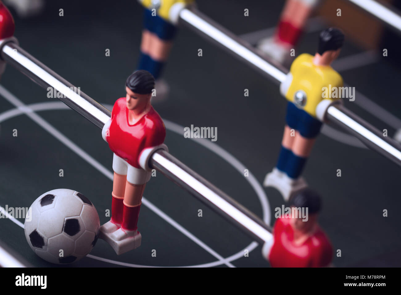 Football figurine Banque de photographies et d’images à haute