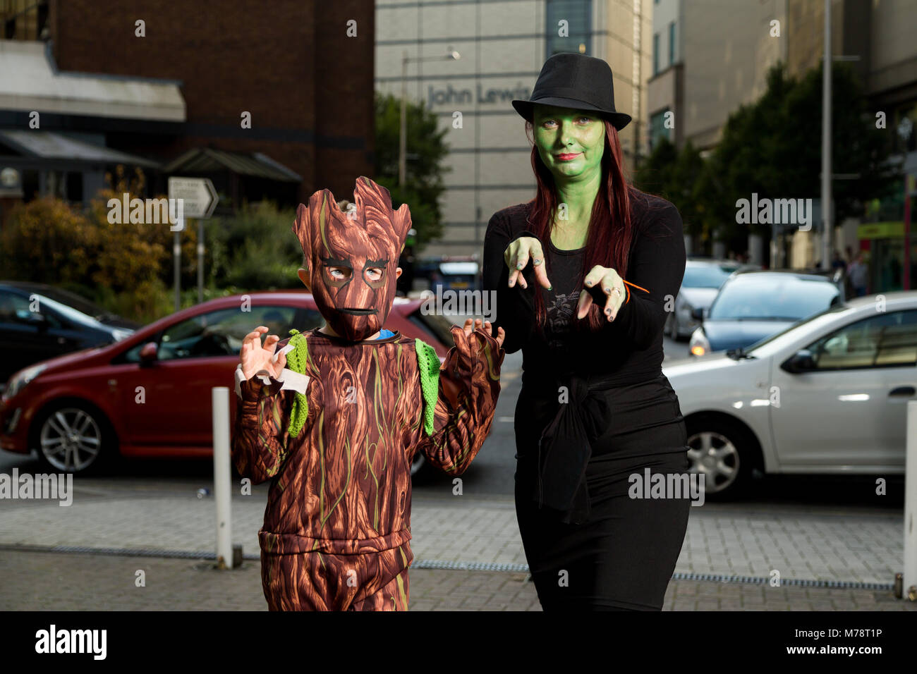 Comic Con 2017 Cardiff Banque D'Images