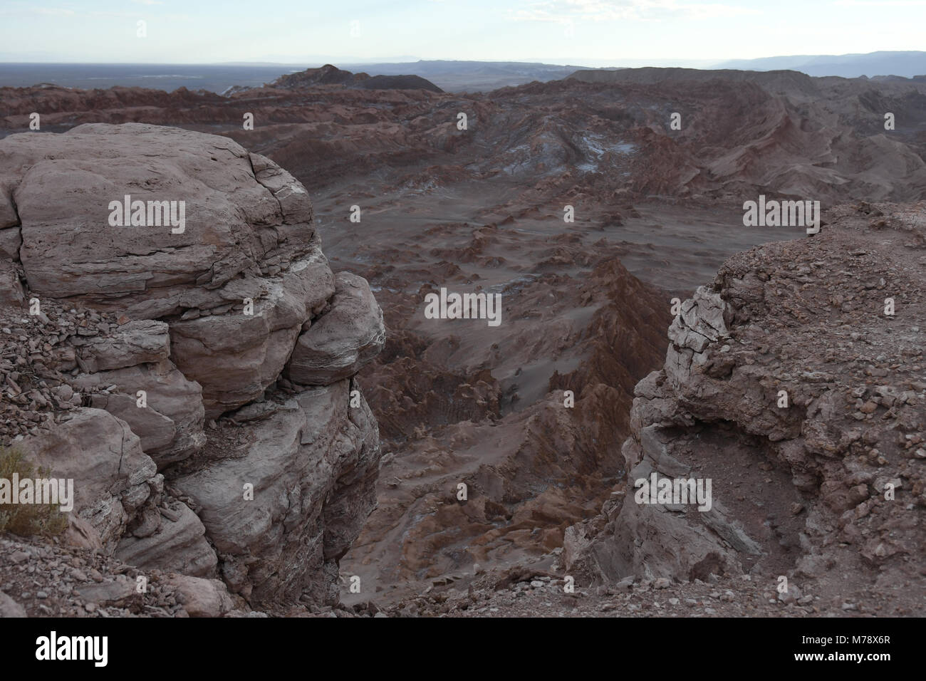 Le désert d'Atacama au Chili Banque D'Images