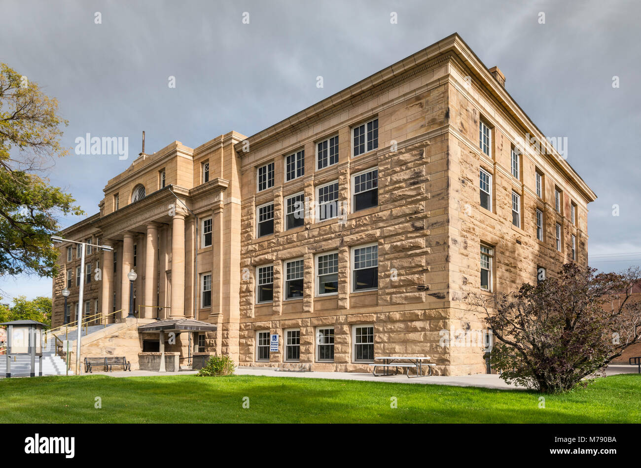 Palais de justice du comté de Montrose de Montrose, Colorado, USA Banque D'Images