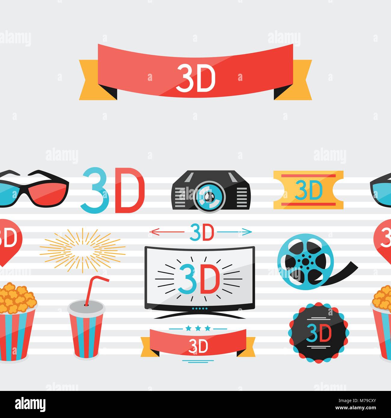Une structure de film et cinéma Illustration de Vecteur Une structure de film et cinéma Illustration de Vecteur