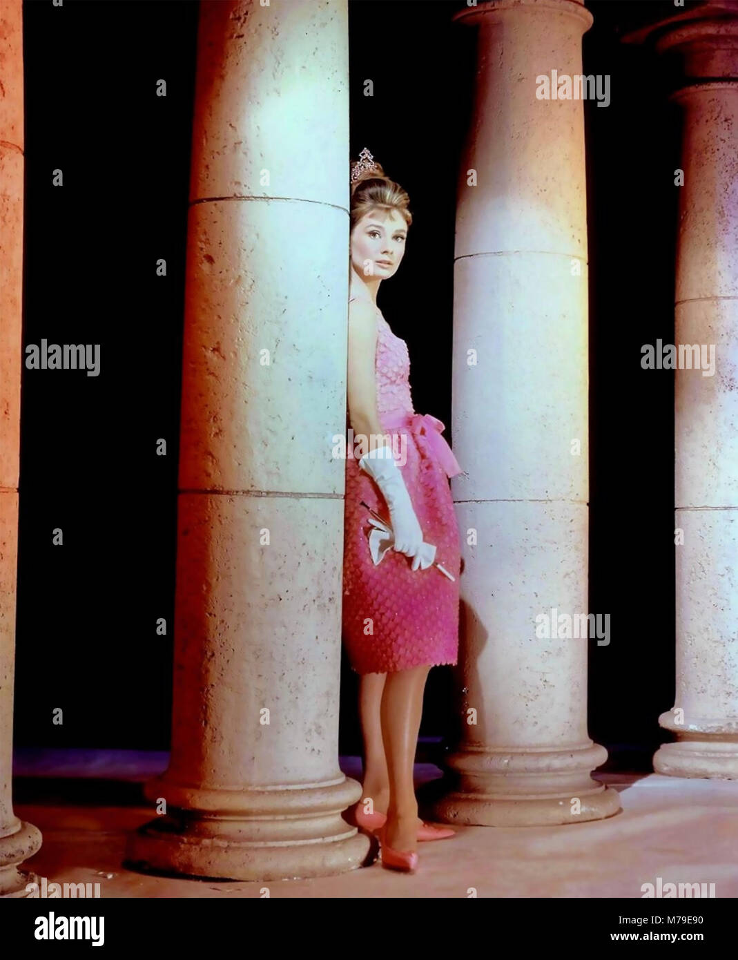 BREAKFAST AT TIFFANY'S 1961 Paramount Pictures film avec Audrey Hepburn qu'Holly Golightly Banque D'Images