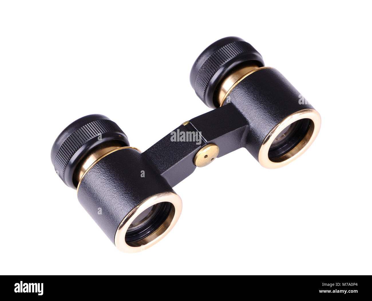 Opera glasses isolated on white Banque D'Images