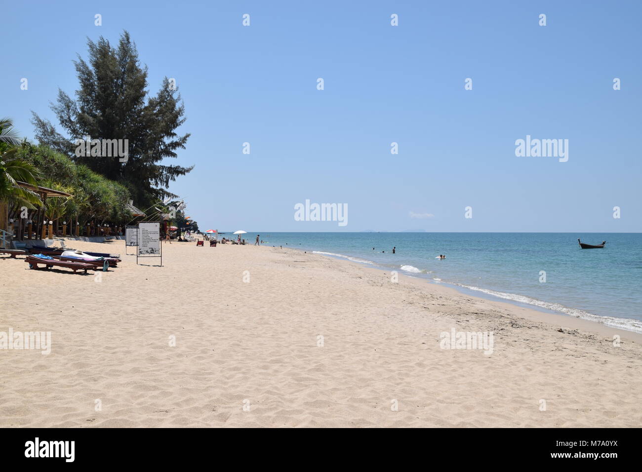 Golden Pearl Beach, Koh Jum, Thaïlande Banque D'Images