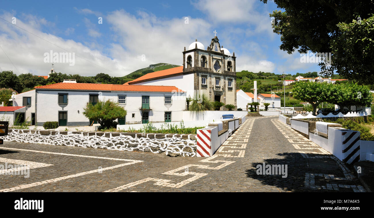 Lages, das Flores, Flores. Açores, Portugal Banque D'Images