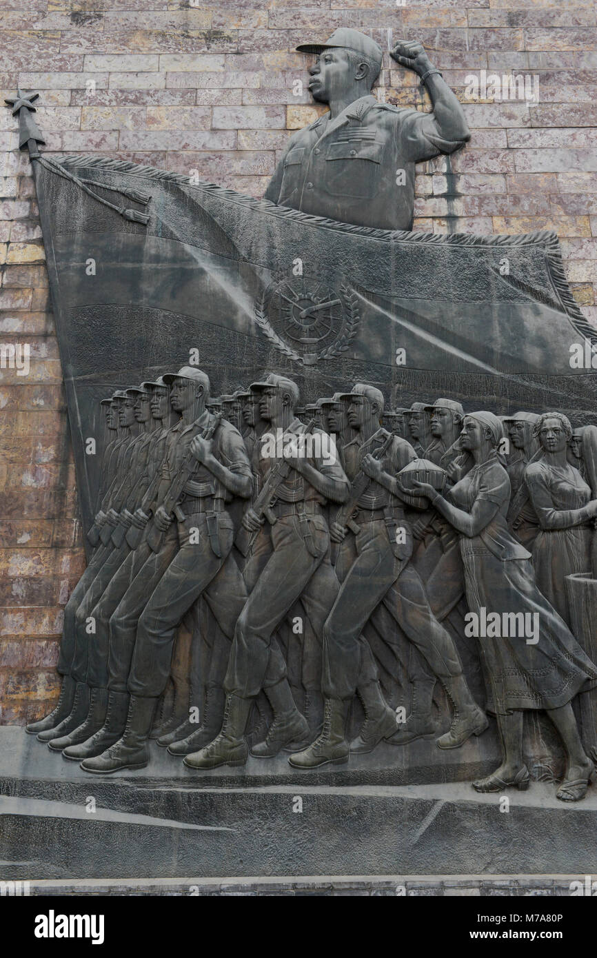 L'Éthiopie, AddisAbeba, Le Monument Tiglachin, également connu sous le