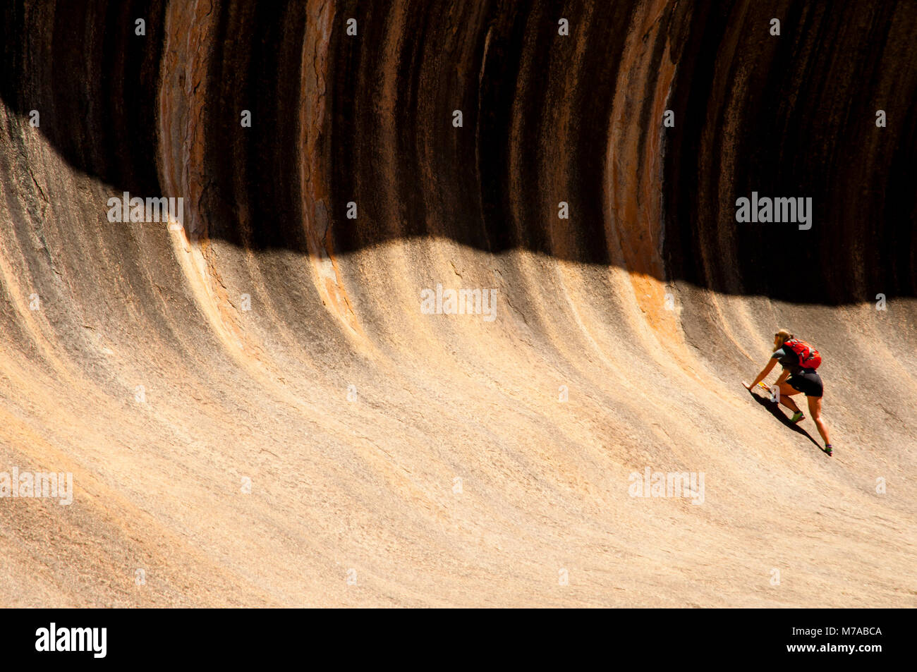 Wave Rock - Hyden - Australie Banque D'Images