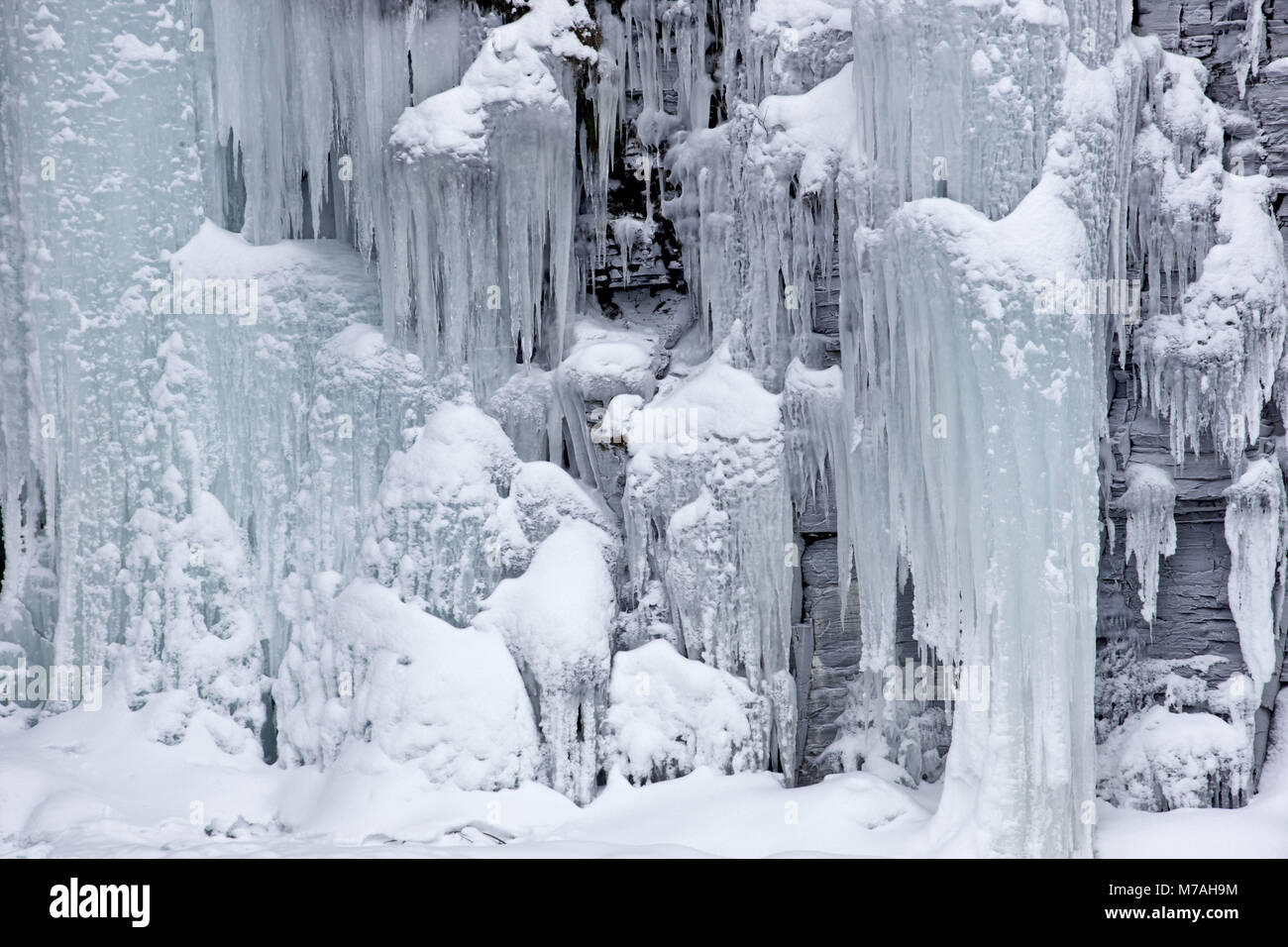 La Suède, au nord de la Suède, Laponie, Abisko canyon, Banque D'Images