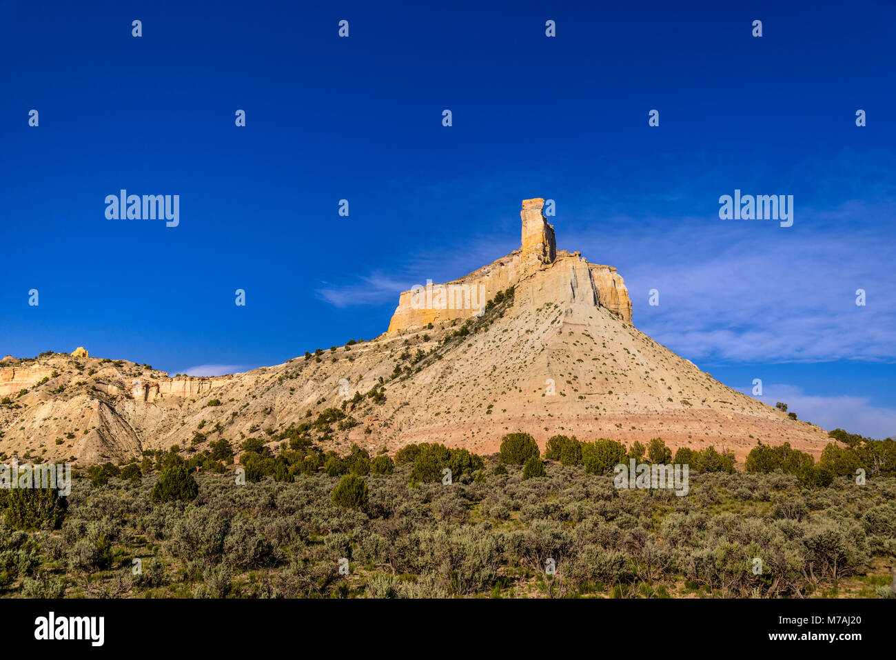 Les USA, Utah, Garfield Comté, Bryce Valley, Henrieville, promesse rock Banque D'Images