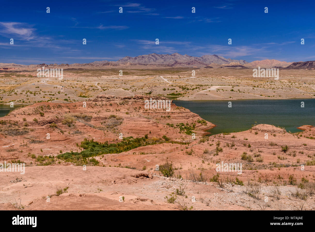 Les USA, Nevada, comté de Clark, Boulder City, Lake Mead National Recreation Area, bassin de Boulder, Las Vegas Bay Banque D'Images