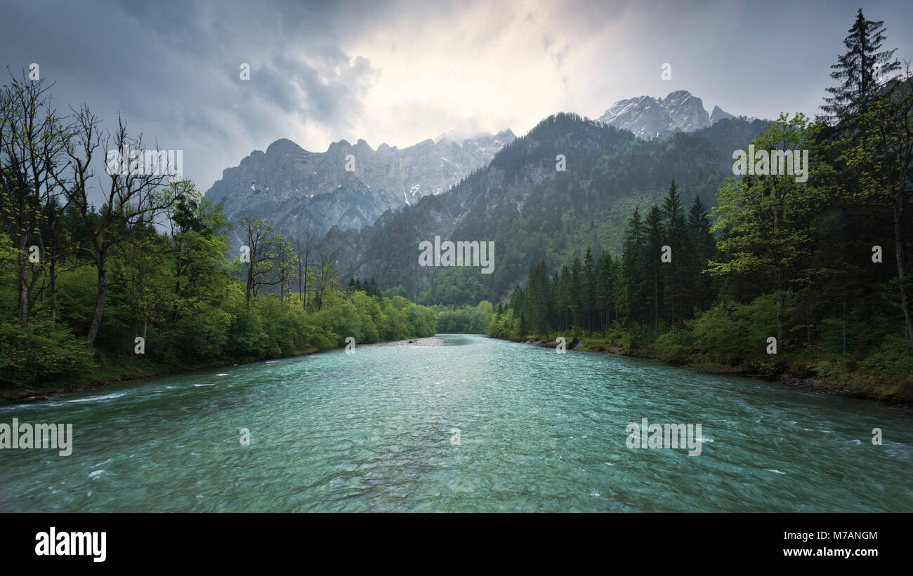 Le parc national du Gesäuse et Ennstal, Autriche Banque D'Images Le parc national du Gesäuse et Ennstal, Autriche Banque D'Images