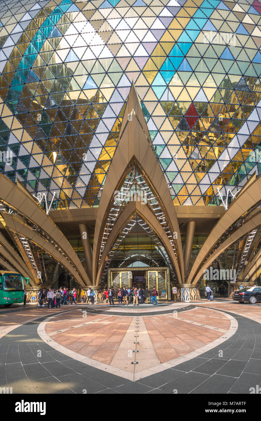 La Chine, Macao Ville, Grand Lisboa Casino Banque D'Images