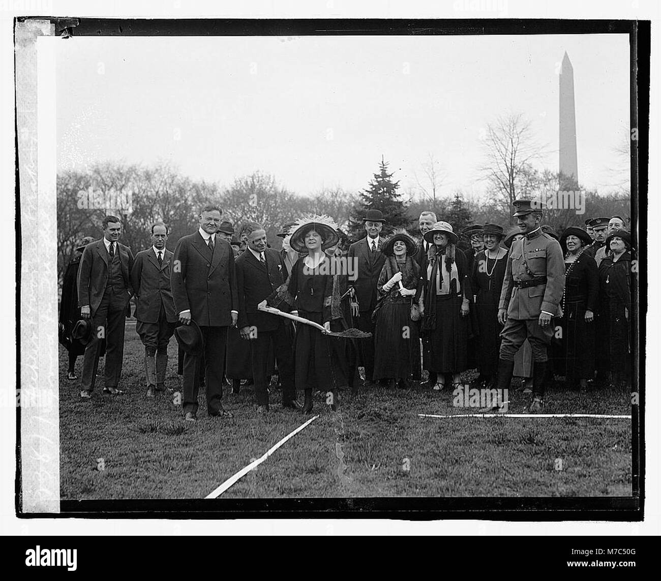 Herbert Hoover à la maison modèle du npcc LOC.08341 Banque D'Images