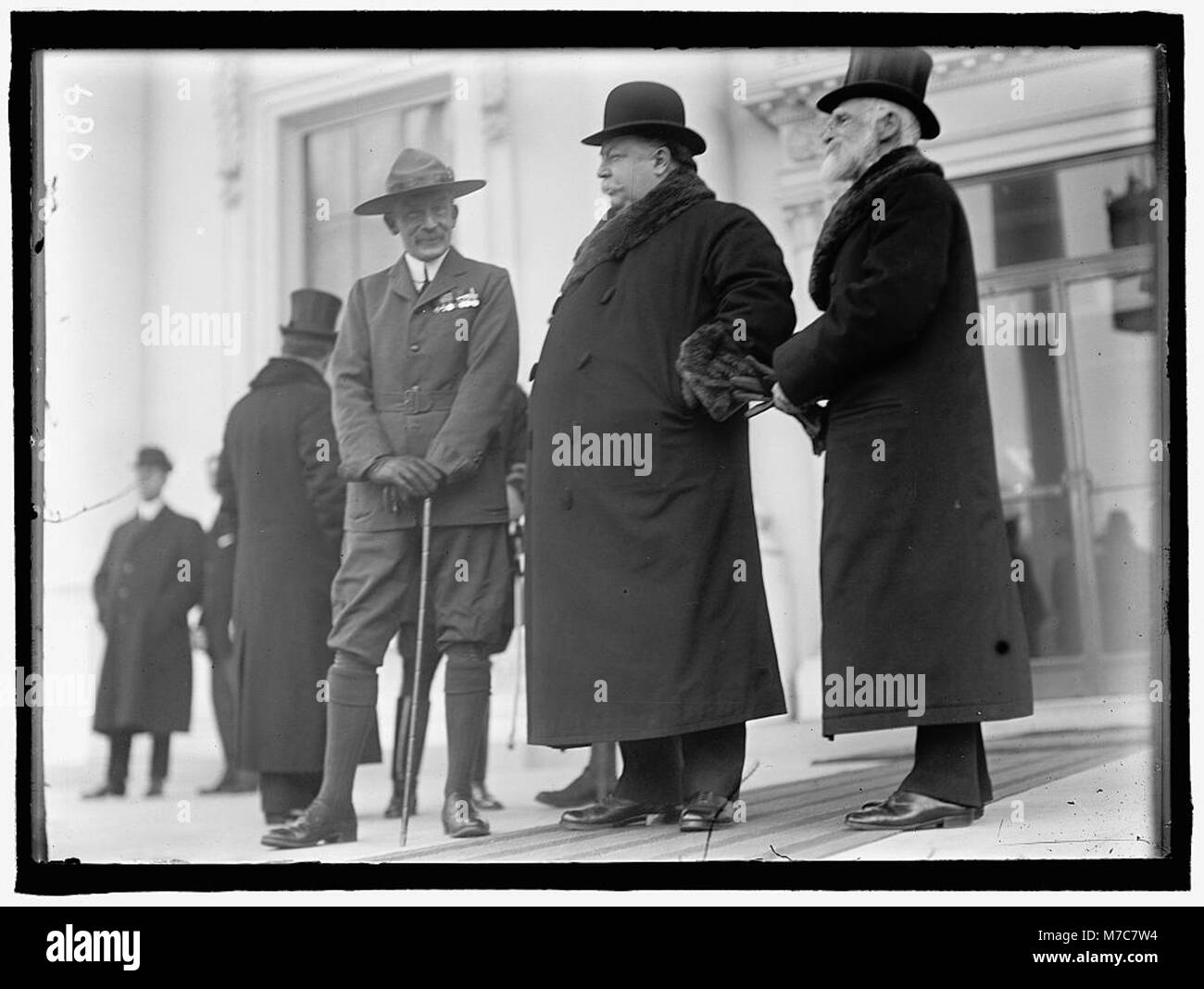 WILLIAM Howard Taft,. Avec SIR ROBERT BADEN-POWELL RCAC2016863511 Banque D'Images