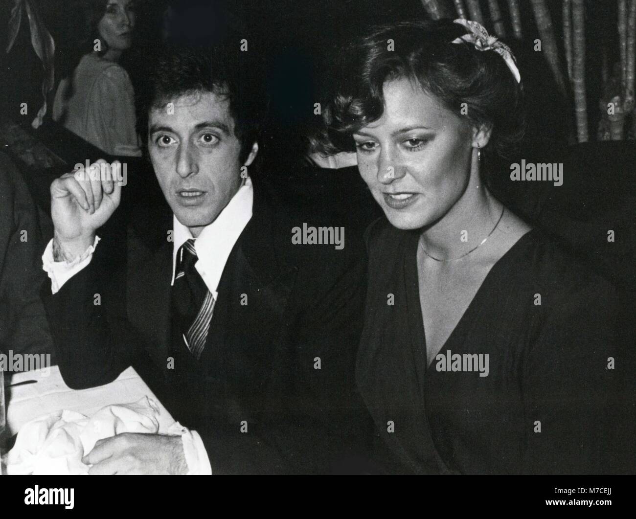 Al Pacino & Christine Lahti 1978 Photo de John Barrett-PHOTOlink Banque D'Images