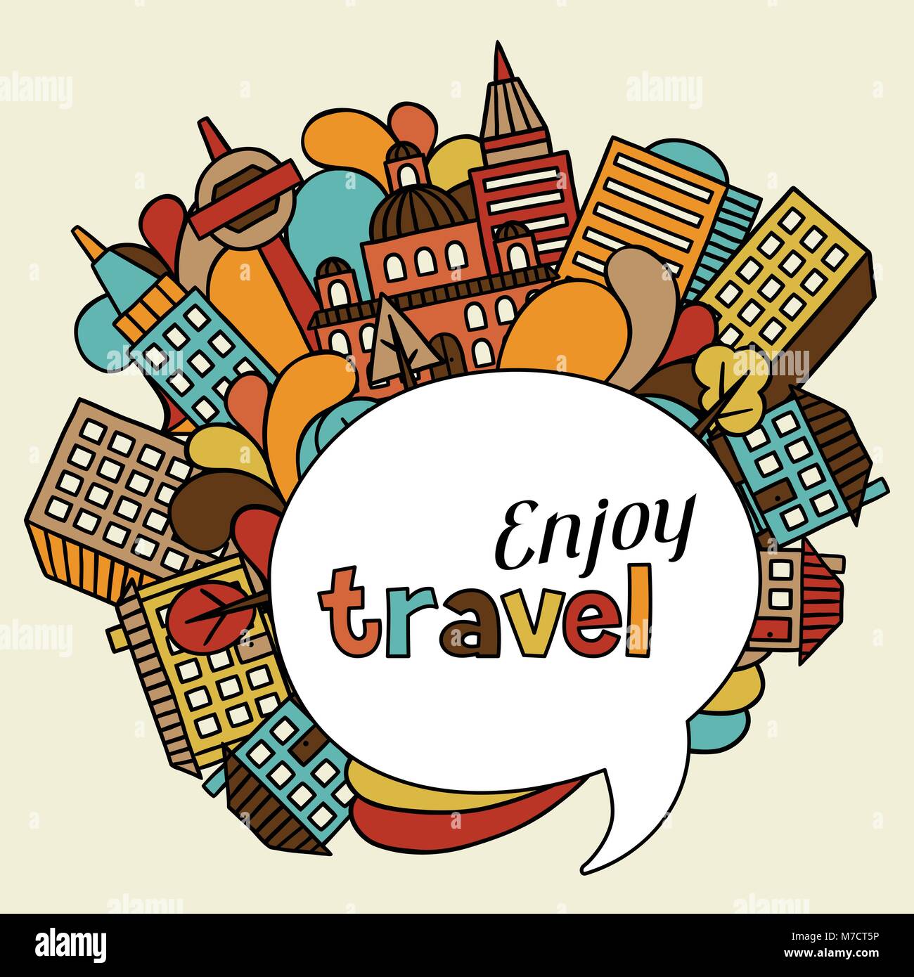 La conception d arri¨re plan de la ville avec des maisons   la main